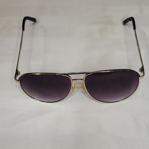 Classic Gold Aviator Sunglasses